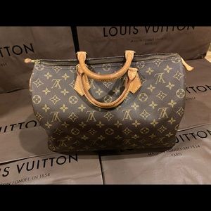 Auth LV speedy 35 monogram
